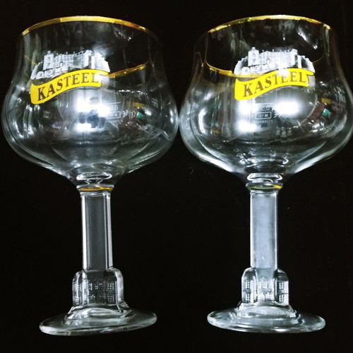 Ritzenhoff Cristal Kasteel beer glass pair new 500 ml
