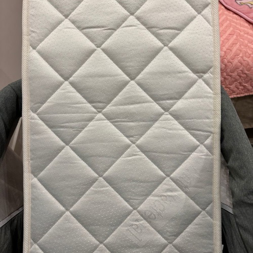 Lionelo Vera Folding Baby Cot used, gray