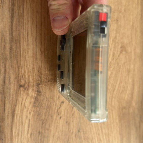 Nintendo Game Boy Pocket used with horizontal lines on screen