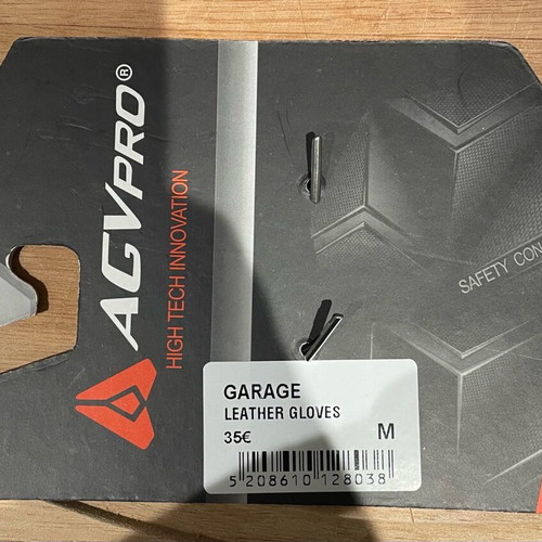 AGV Pro Leather Motorcycle Gloves M like new