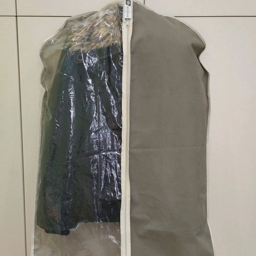 Winter women's jacket new, black and brown with fur