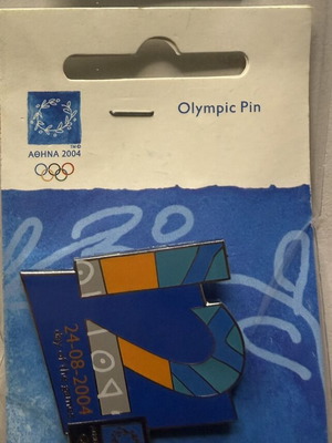 Olympic Pin Athens 2004 Limited Edition new, Day 12