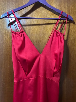 Φόρεμα Nadia Rapti καινούργιο, κόκκινο, μέγεθος small