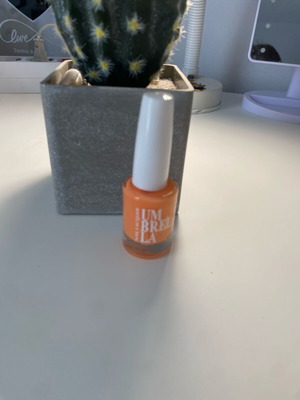 Nail polish new with simple summer color for hands and feet