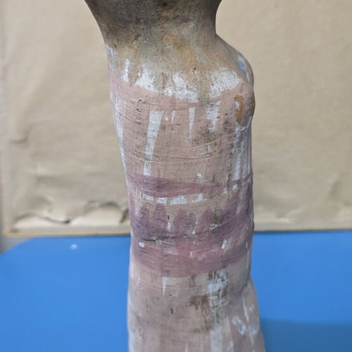 Ceramic doll Eleni Vernardaki signed used