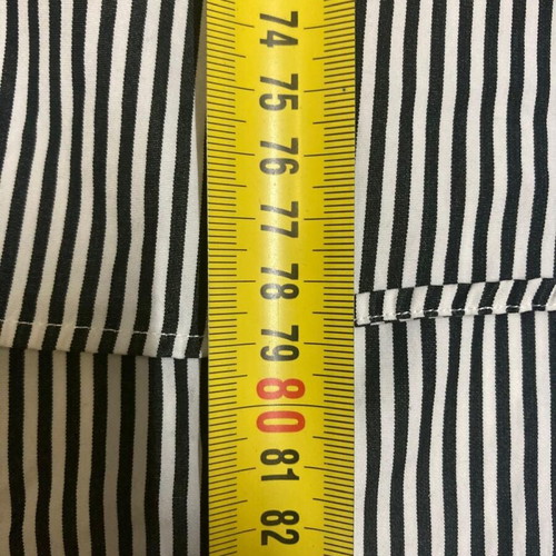 Ralph Lauren Black White Striped Dress Shirt XXL with Black Pony