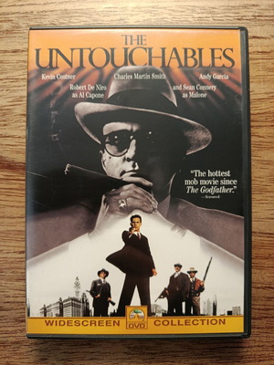 The Untouchables DVD used with Greek subtitles