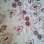 Oval tablecloth 175x158 used
