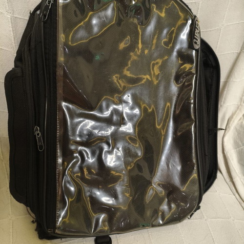 Magnetic Tank Bag Chaft DA204 used, expandable 21-28 liters