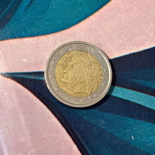 Rare 2 Euro Coin 2002 Italy