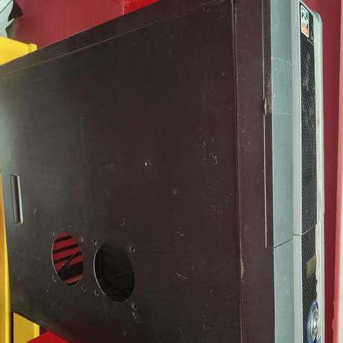 Retro PC Case with LCD Display used, Midi Tower ATX