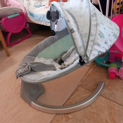 Baby bouncer, manual rocking, up to 9 kg