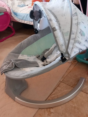 Baby bouncer, manual rocking, up to 9 kg