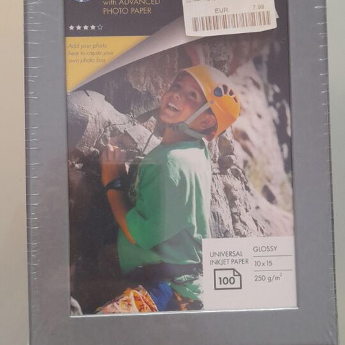 HP photo paper new for printer