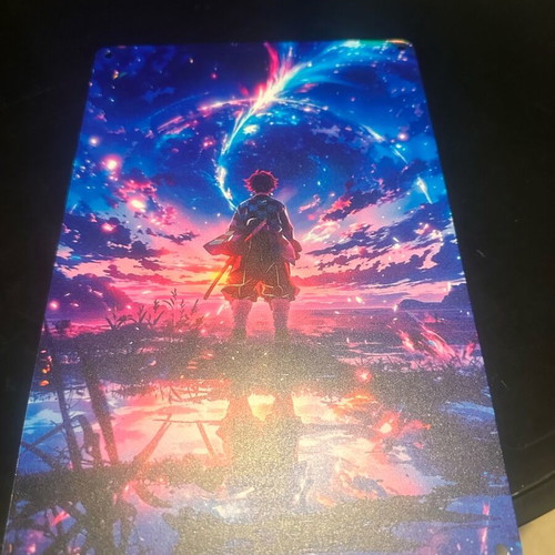 Metal frame with Tanjiro 30x20 new
