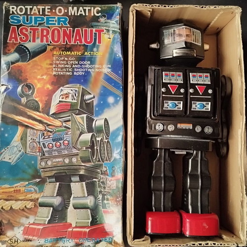 Tin robot Super Astronaut used, not working