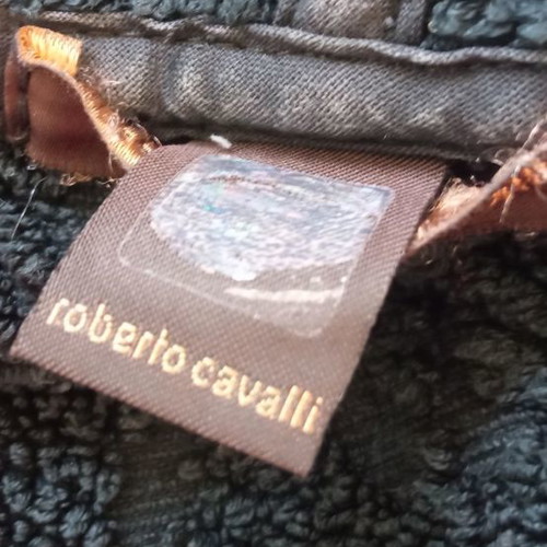 Roberto Cavalli bathrobe with hood used, size M