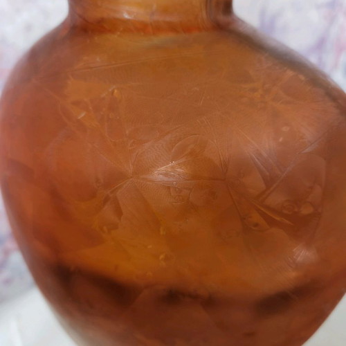 Glass vase used