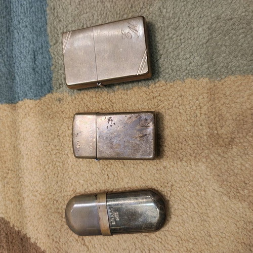 Zippo lighters and others used