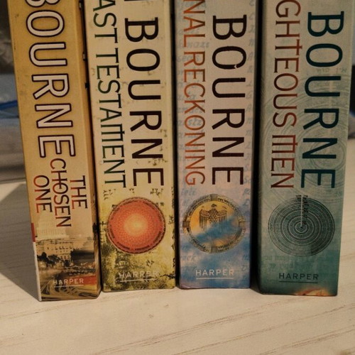 Set 4 Thriller Books - Sam Bourne (English) - Like New