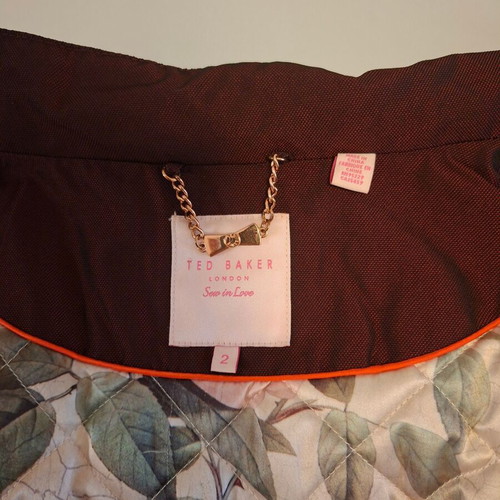 Ted Baker anorak burgundy like new, size M 38 10 UK