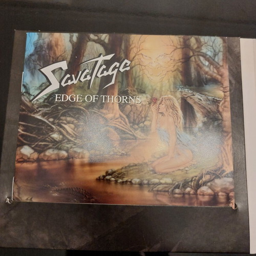 Savatage Edge of Thorns CD album reissue digipak like new, metal