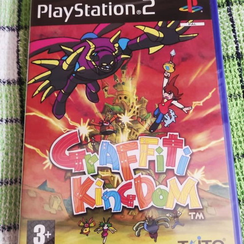 Graffiti Kingdom PS2 new with shrink wrap, Italian case and manual
