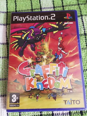 Graffiti Kingdom PS2 new with shrink wrap, Italian case and manual