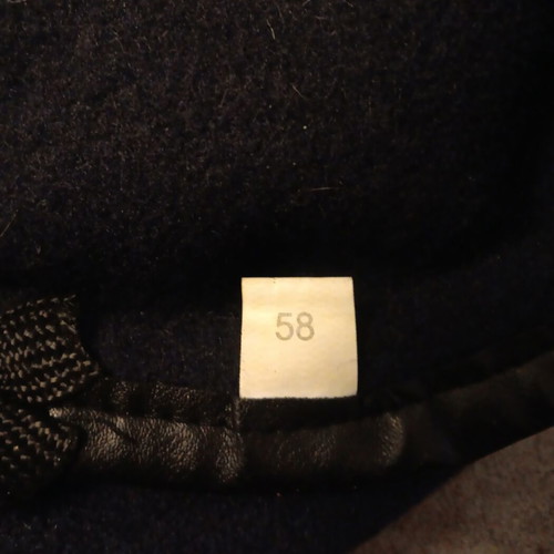 Military beret blue size 58 with emblem new