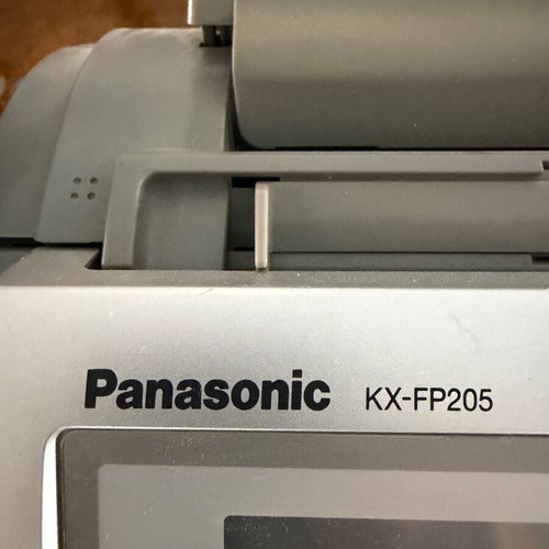 Panasonic KX-FP205 fax machine like new, A4 paper