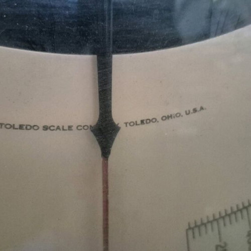 Toledo scale used, up to 20kg