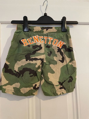 Benetton Παιδικό Σορτς Καμουφλάζ Μεταχειρισμένο, XS 4-5 Ετών