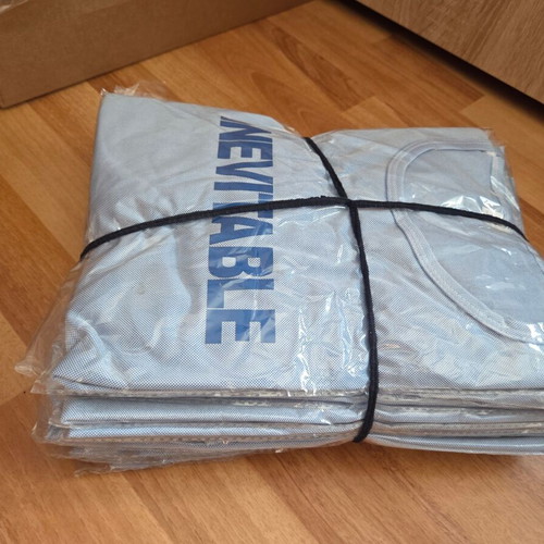 Men's blue T-shirts size S pack of 10 new