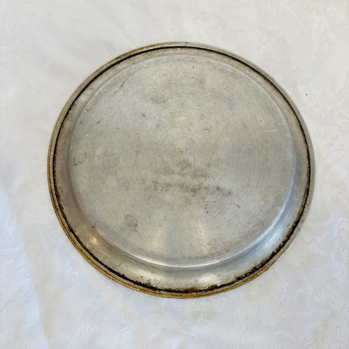 Cypriot Collectible Coffee Metal Tray used