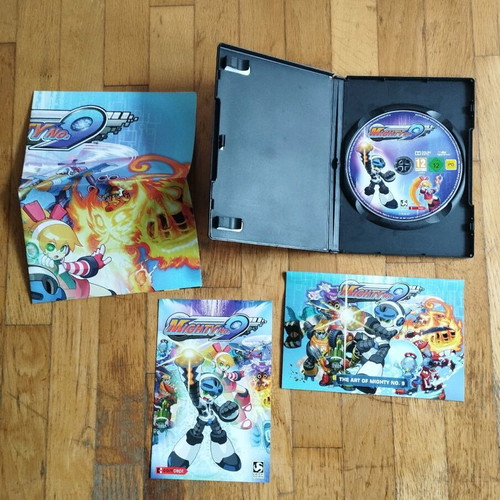 PC Mighty No.9 used with many accessories