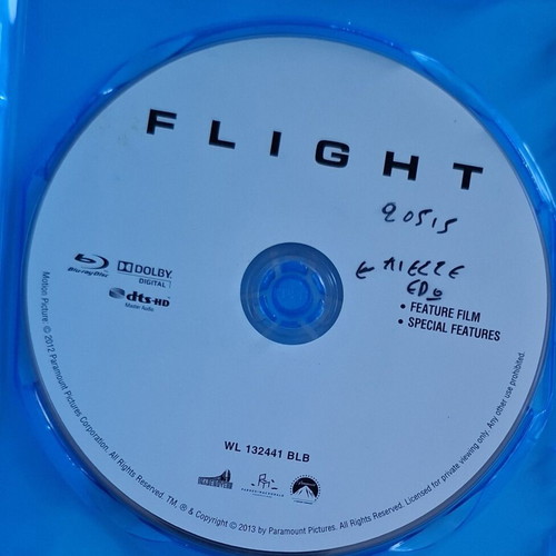 Flight Blu-ray like new with Greek and Bulgarian subtitles