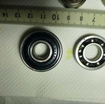 Military Bearings set of 5, like new, 1930-1950 aircraft