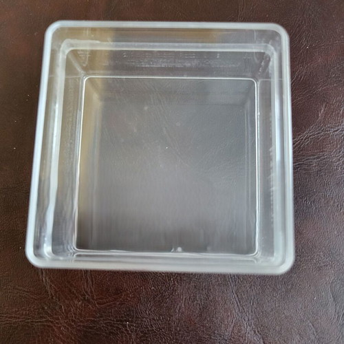 Transparent Plastic Boxes with Lid for Wedding and Baptism Favors, 290 pcs new
