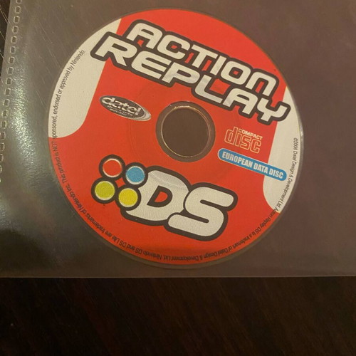 Action Replay Nintendo DS disc