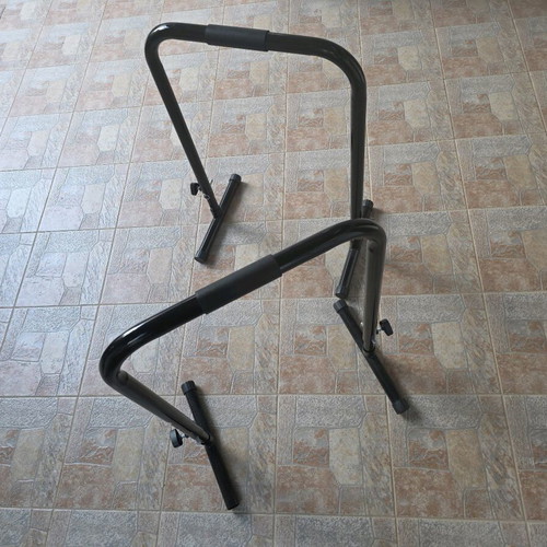 Dip Bars new, adjustable height with anti-slip grips