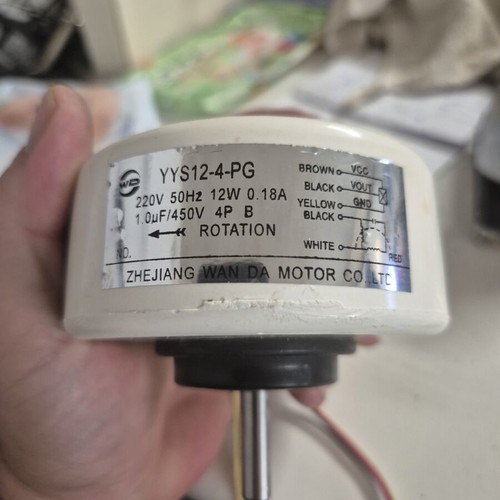 Indoor fan motor YYS12-4-PG like new for air conditioner units