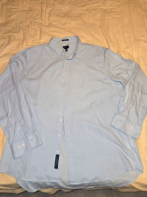 Gant Tech Prep Regular πουκάμισο 3XL τιρκουάζ σαν καινούργιο