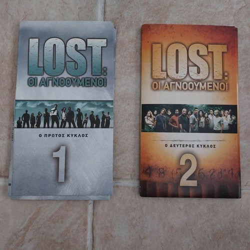 Lost Seasons 1&2 DVD like new with subtitles