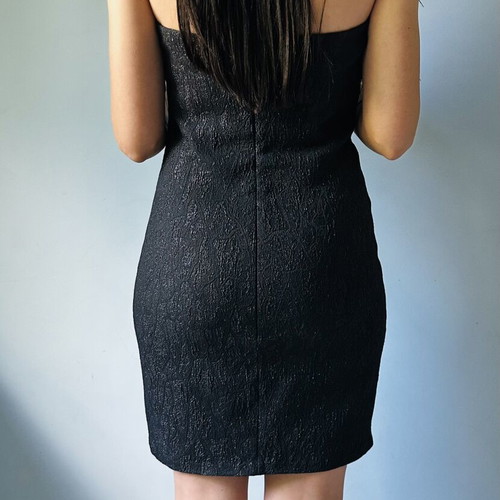 Junona dress black like new, worn once, size XS