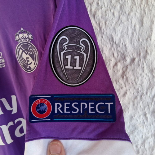 Real Madrid Cristiano Ronaldo Away Jersey Champions League Final 2017 Medium like new