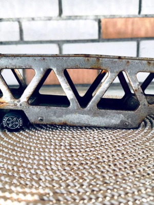 Tonka vintage car carrier trailer 1970s metal