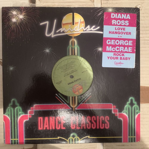 Diana Ross / George McCrae Love Hangover / Rock Your Baby 12" vinyl maxi-single used