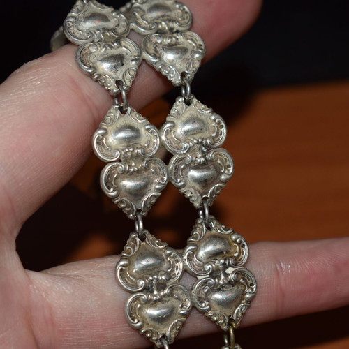 Vintage silver bracelet used