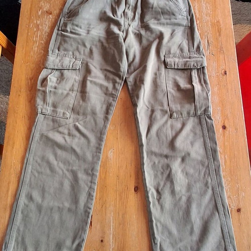 Παντελόνι Cargo Pull & Bear No 38 χακί σαν καινούργιο