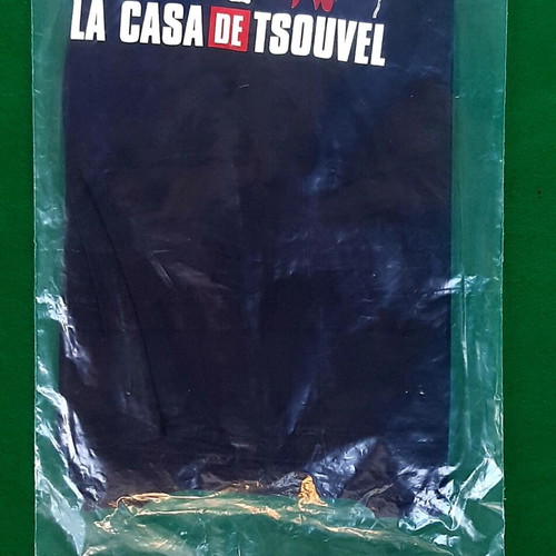 Alexander Tsouvelas Large Fruit of the Loom Lady Fit Valueweight T-shirt new, black